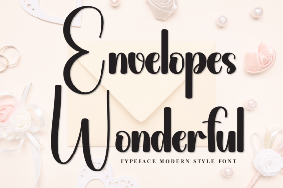 A Closer Look at Envelopes Wonderful: The Casual Script with Professional Charm