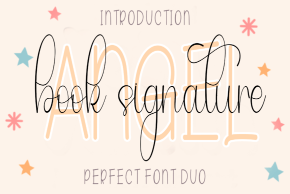 Angel Book Signature: A Font for Elegant, Ethereal Branding