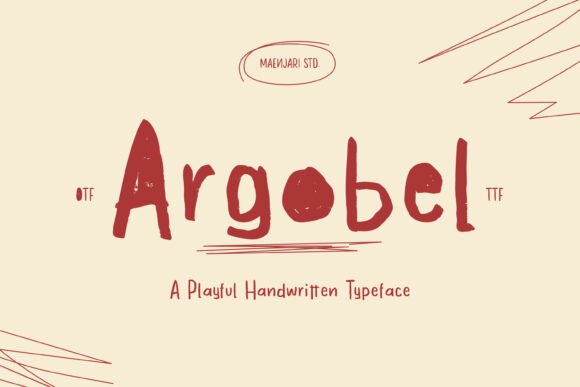 Argobel: A Playful Display Font for Modern Web Design