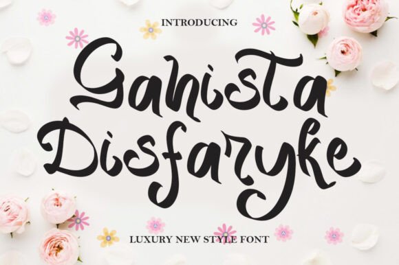 Gahista Disfaryke: A Softly Elegant Script Font for Branding
