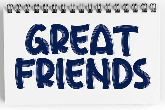 Great Friends: A Script Font for Memorable Campaigns