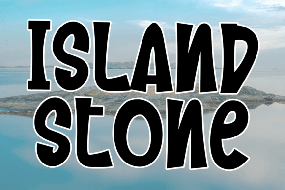 Island Stone: A Signature Script Font for Modern Editorial Design
