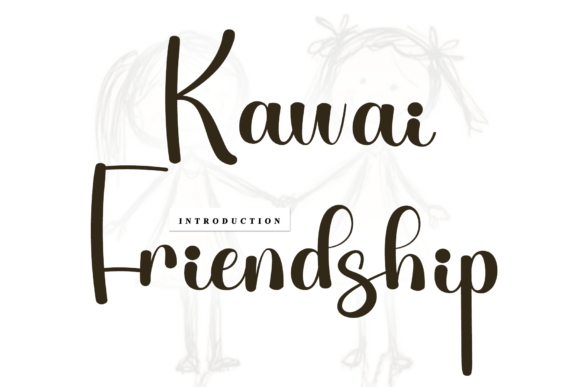 Kawai Friendship: The Script Font That Builds a Calmer Reading Experience
