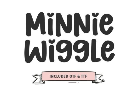 Minnie Wiggle: A Brush Script Font Built for Digital Style