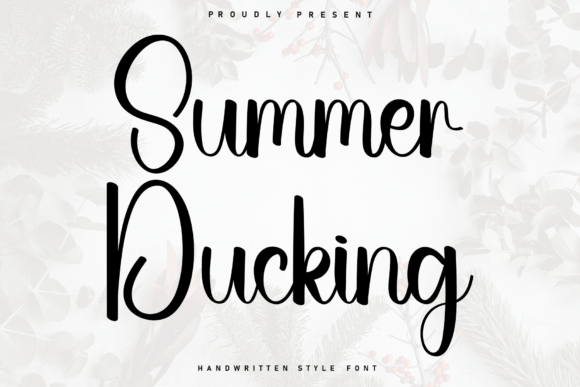 Summer Ducking: The Script Font Designed for Modern Marketing