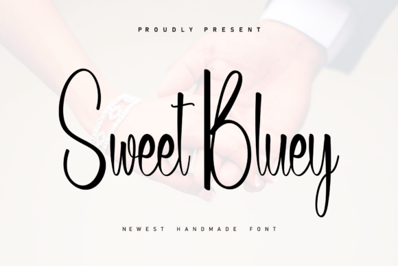 Sweet Bluey: A Charming Font for Handmade Crafters