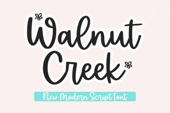 The Walnut Creek Script Font: Elevating Editorial Design