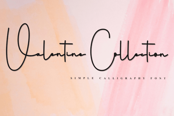 Valentine Collection: A Playful Web Font for Creative Brands